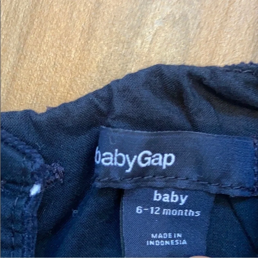Baby Gap corduroy polka dot dress